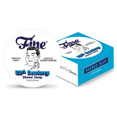 FINE ACCOUTREMENTS Barber Blue Shaving Soap 150 ml